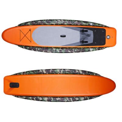 China Enjoy 2021 Wonderful Good Quality Surfing Experience Durable Inflatable SUP Fishing Paddle Board For Sale for sale