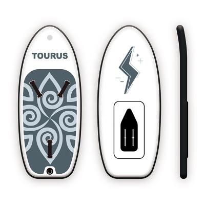 China Enjoy Wonderful Surfing Experience 2021 Latest Design New Aluminum Inflatable Wing Aluminum Board Inflatable Surfboard Electric Hydrofoil Board for sale