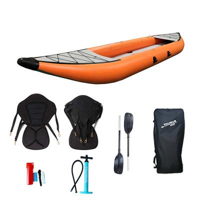 China Enjoy the experience Reanox Selling Wonderful Hot Inflatable Canoe/Kayak PVC Fishing Custom Inflatable Kayak For 2 Person for sale