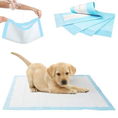 China Stored Super Soft Disposable Pee Pad Comfortable Pet Training Pet Urine Pad High Absorbency Pad For Dog for sale