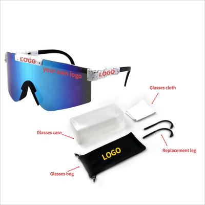 China 2023 Sportglasses sunglasses bicycle outdoor brand cost-effective recycling custom logo driving UV400 PC windproof running sport sunglasses for sale