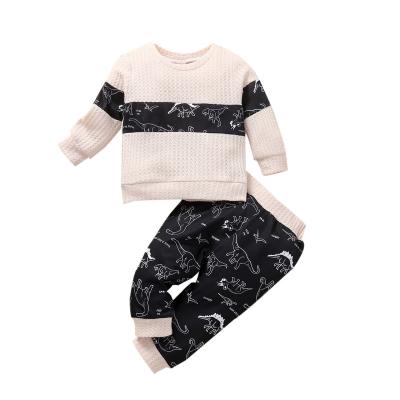 China New Arrival Baby Boy Anti-Shrink Warm Clothing Suits Infant Kids Sweater Upper Pants Sets Clothes Long Sleeves Autumn Boy Suits for sale