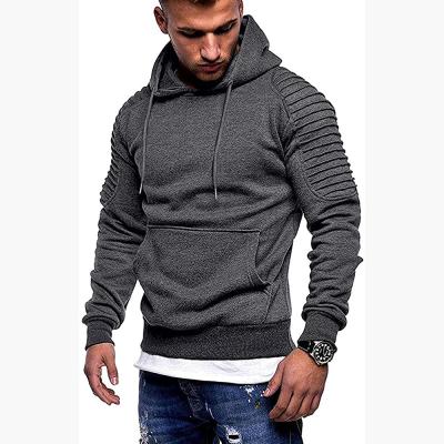 China Anti-wrinkle Shinesia Men's Hoodies Plus Size Polyester Pleat Raglan Sleeve Sports Breathable OEM Casual Custom Hoodie for sale