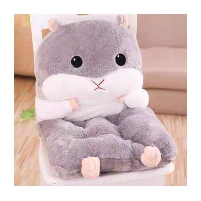 China Backrest Sedentary Doll Office Chair Seat Stool Soft Cushion Integrated Back Cushion Three-Dimensional Donkey Cushion for sale