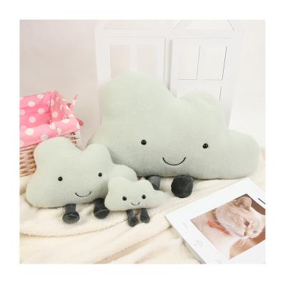 China Soft Girl's Heart Cloud Pillow Plush Toy Sofa Cushion Baby Comfort Sleep Pillow Birthday Gift for sale