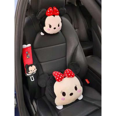 China Soft Head Pillow Automotive Products Cartoon Pillow Back Seat Cushion Vehicle Back Pillow for sale