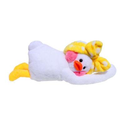 China Cute Soft Creative Cartoon Car Accessories Hanging Duck Toys Car Tissue Box for sale