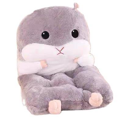 China Soft One Piece Back Chair Hamster Stuffed Long Soft Cushions Soft Toys Cute Plush Hot Sale for sale