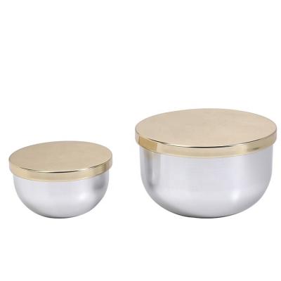 China Home Customization Parts Rotating Steel Manufacturers Anodizing Aluminum Case Candle Soup Plate Parts Gifts for sale