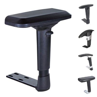 China Modern Adjustable 4D Chair Armrest Chair Accessory For Office Chair And Gaming Chair PU Armrest for sale