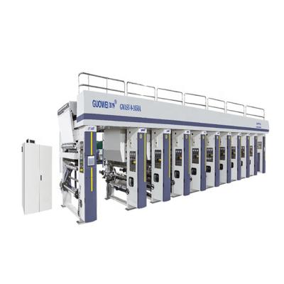 China Factory Film Rotogravure Printing Machinery Exporter for sale