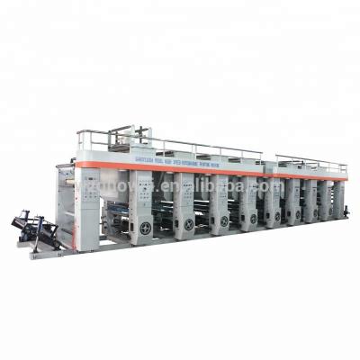 China Used Worldly Label Printer Factory Supply Roll Gravure Paper Printing Machine for sale