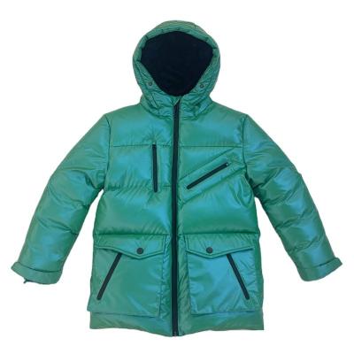 China ODM breathable baby coats outwear children's jacket factory direct children's shiny black jacket for boy for sale