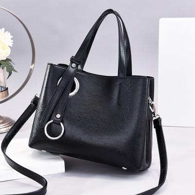 China New Arrival High Quality Fashion Ladies Cross - Body Women Shoulder Lady Bags Handbags With Round Buckle For Women for sale