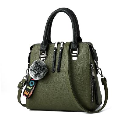 China High quality fashion lady discount women leather bag handbag china factory wholesale PU ladies handbags for sale