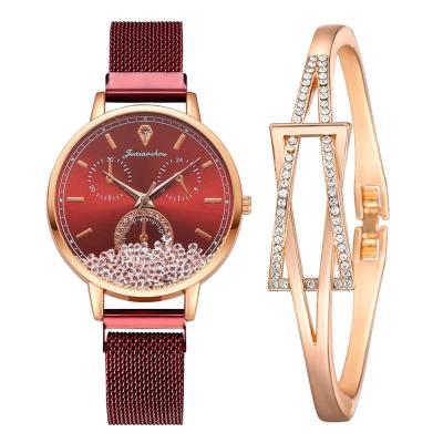 China Popular Quartz Watch Brand New Women Watch Casual Leather Wrist Watch Diamond Rectangle Relogio Feminino Fashion Quartz Ladies Dropship for sale