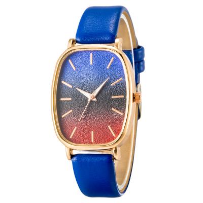 China Hot sale popular quartz watch hand watch for girl fashion unique square case lady watch Reloj fd107 for sale