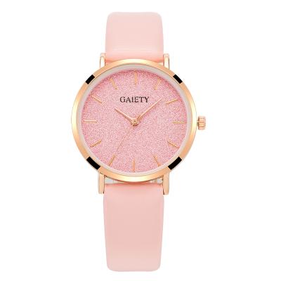 China Popular Quartz Watch Women Lady Watch For Women Casual Leather Band Female Quartz Analog Synchronize Luxury Wristwatch fd103 for sale