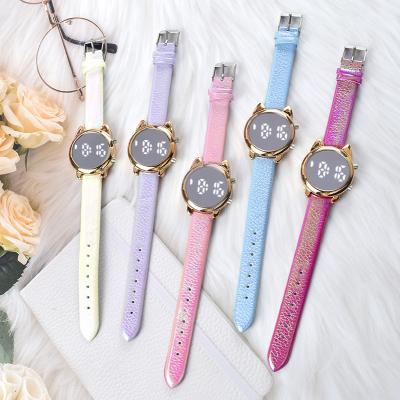 China Fashion Brand Fashion Charm Business Cat Waterproof Antique Leather Cute Student Watch Girl Luxury Student Watch for sale