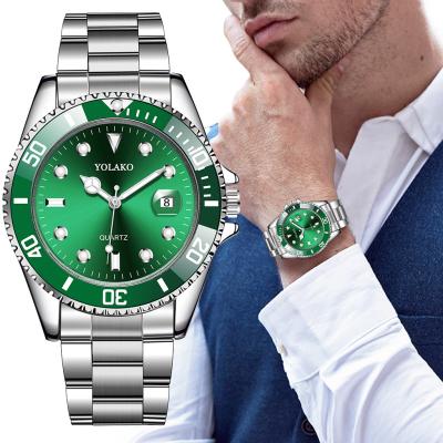 China Wholesaler YK401 High Quality Calendar Dial Waterproof Men Fashion Sport Quartz Watch for sale