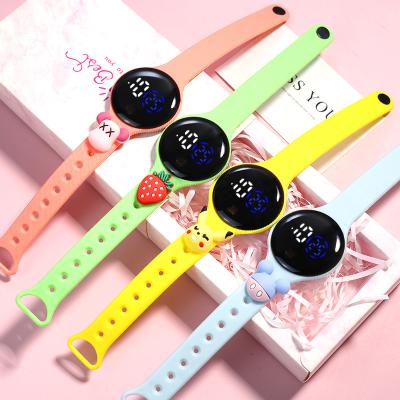 China Coin Sport Fashion Limited Edition Waterproof Free Shipping Student Touch Watch Brand Antique Rubber Luxury Kids Cartoon Led Watch lw49 for sale