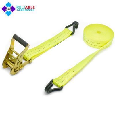 China Doing Cargo Lashing Tie 38mm 3000kgs Capacity China Custom Heavy Duty Ratchet Tie Down Strap for sale