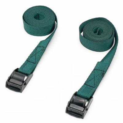 China Transportation.moving.shipping.storage high quality polyester 1inch 2pc cambuckle tie down straps for sale