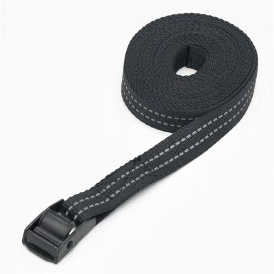 China High Quality Transportation.moving.shipping.storage Truck Or Car Cargo Lashing Reflective Strap 1inch 6m Cambuckle Link Down for sale