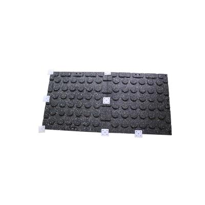 China Comfortable And Selling Well New Flexible Type Gym Flooring Fitness Cushioning Thick Waterproof Rubber Exercise Mat for sale