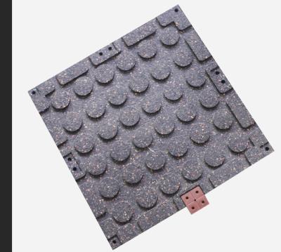 China High Quality Gym Fitness Rubber Flooring 10mm Thick For Gym for sale