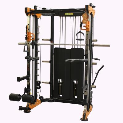 China Universal Multifunctional Home Use Fitness Equipment Smith Machine Squat Stand Power Rack for sale