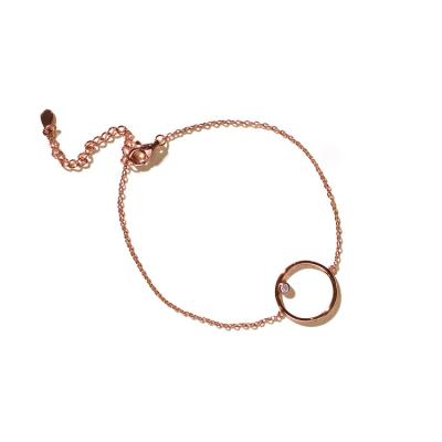 China China Manufacturer Selling Fashion Brass Hardware CLASSIC Jewelry Bracelets Gold Plated Ring Bracelet For Ladies for sale