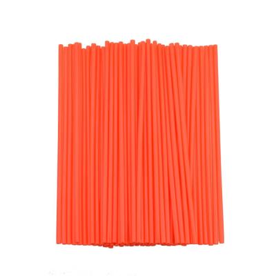 China GOOFIT Plastic Orange 72Pcs/set Motorcycle Wheel Spoke Skins Covers Coats Trim Cover Pipe Wraps Kits Decorative Protective Motocross for sale