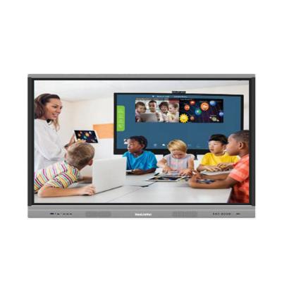 China Finger HANLINHUI 75 inch electronic classroom digital writing flat panel smart interactive display smart tablet for sale