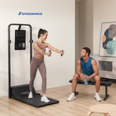 China Indoor Gym Monster Speediance Accessories Intelligence Fitness Gym Bench Flat Bench Smart Chest For All In One Home Trainer for sale