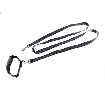 China Thoughtful Elastic Nylon Loose Leashes Running Hand Free Standing Belt Viable Jogging Leads Retractable Leash For Small Dogs for sale