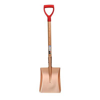 China Non-Sparking / New Products Brass Non Magnetic Non Sparking Tools Brass Flat Shovel for sale