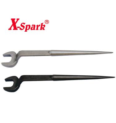 China High Density Die Forged Cr Steel Smooth Spud Wrench Open End Podger Wrench for sale