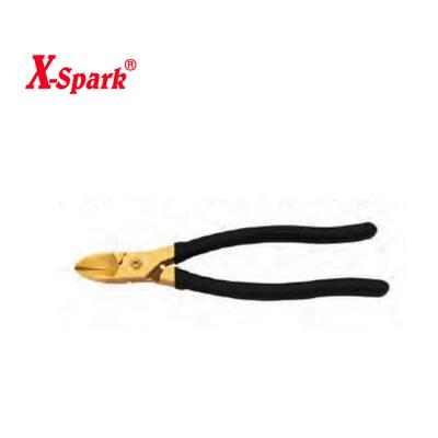 China Non Spark Safety Tools Factory Price MULTI FUNCTIONAL Brass Splice Pliers Puller Serrated Jaw for sale