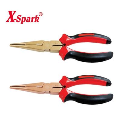 China Cutting Non Sparking DIY Tools Factory Price Non Magnetic Lineman Cutting Pliers Long Nose Pliers for sale