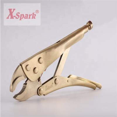 China MULTI FUNCTIONAL New Products Non Magnetic Tools Locking Pliers Virious Non Sparking Types for sale