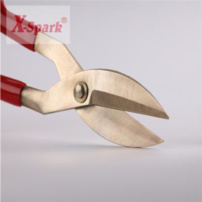 China New Products Petrochemical Non Magnetic Non Sparking Tools Form Shears Tinman Tips for sale