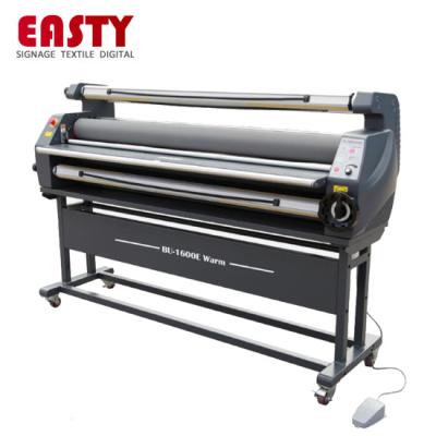 China Easty Premium Heat Assisted Cold Laminator Wide Format Lamination For Vinyl Lamination Film 1600mm for sale