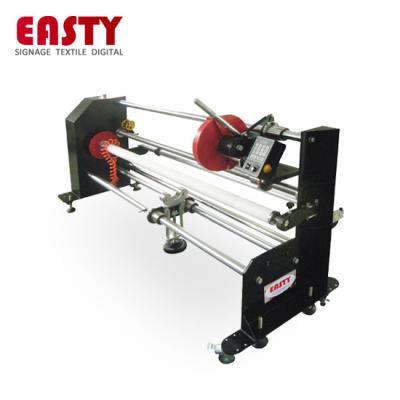 China machinery & Automatic Material Easty ERS Banner Vinyl Paper Film Rewinder Roll Cutting Machine for sale