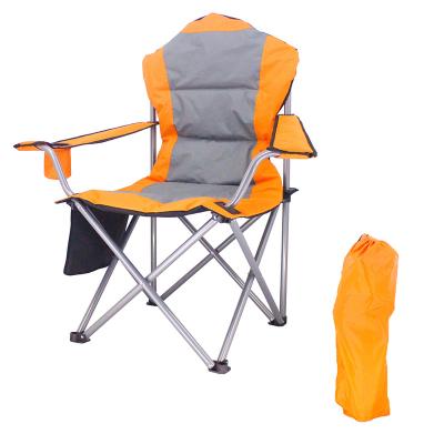 China YILU Wholesale Custom Portable Beach Armchair Easy-carry Outdoor Folding Padded Camping Chair for sale