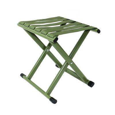 China YILU Portable Folding Portable Folding Stool Lightweight Folding Camping Stool Strap Fork Stool for sale