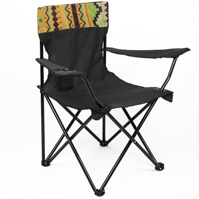 China YILU Simple Wholesale Metal Beach Chair Portable Folding Moon Camping Beach Chair for sale