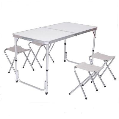 China YILU Folding Easy Carry High Quality Aluminum Dining Table for sale