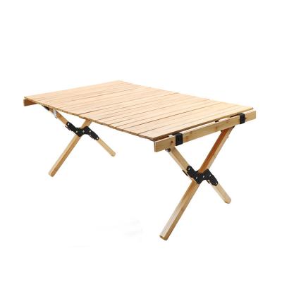 China YILU Camping Modern Folding Picnic Table Wood Camping Table for sale