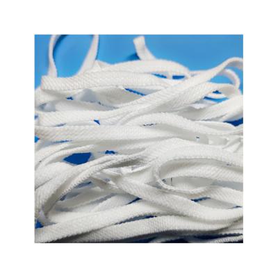 China Hot Selling High Elasticity Product High Elasticity Polyester Hypoallergenic Spandex Material Flat Ear Rope for sale